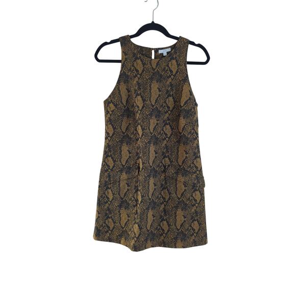 Joie Snake Print Sheath Dress - Size Medium - Picture 2 of 5